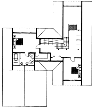 Grundrissplan Obergeschoss